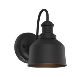 Shm50046bk Bellevue Shm50046 9 Inch Tall Outdoor Wall Sconce - Black
