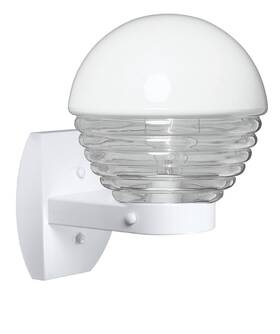306153-wall Besa Lighting 3061 Series Outdoor Wall Light White