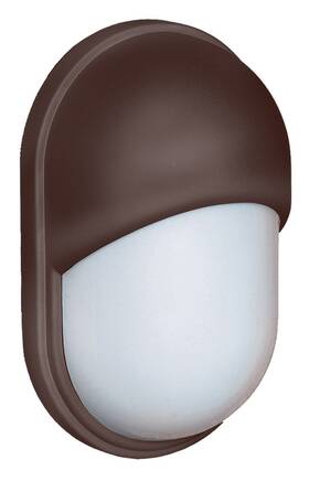 309199 Besa Lighting 3091 Series 1 Light 11 Inch Bronze Outdoor Sconce Costaluz