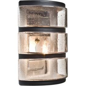 Besa Lighting 767893279318 Aquarbh-cl-edil-bk Aqua Led 9 Inch Black Outdoor Wall Sconce