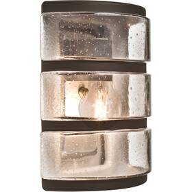 Besa Lighting 767893279325 Aquarbh-cl-edil-br Aqua Led 9 Inch Bronze Outdoor Wall Sconce Besa Lighting 767893279325 Aquarbh-cl-edil-br Aqua Led 9 Inch Bronze Outdoor Wall Sconce