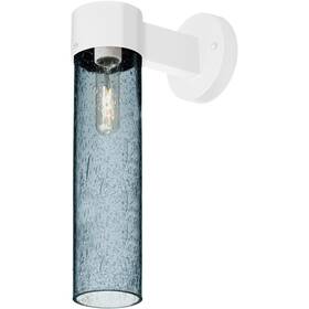 Juni16bl-wall-wh Besa Lighting Juni 16 1 Light 18 Inch White Outdoor Sconce
