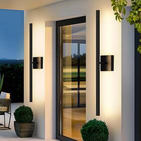 B04047l Beslowe 2-pack 31.75inch Long Outdoor Wall Lights Modern Led Exterior Lighti B04047l Beslowe 2-pack 31.75inch Long Outdoor Wall Lights Modern Led Exterior Lighti