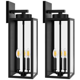 B07057p Beslowe 20in Large Outdoor Wall Light Fixtures Exterior Lighting Porch Scon