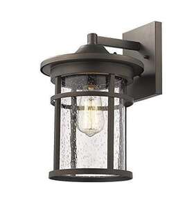 Bestshared 385606522638 Outdoor Wall Mount Light Fixture 1-light Sconce Mounted Exterior
