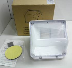 Blt-swp03-40ba1-wh50 Beyond Led Technology 687398531356 New Old Stock White Wall Pack Blt-swp03-40ba1-wh50 Beyond Led Technology 687398531356 New Old Stock White Wall Pack