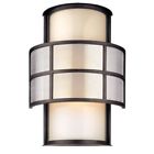 Bf2733 Troy Lighting Discus Cfl Outdoor Wall Sconce 782042766266