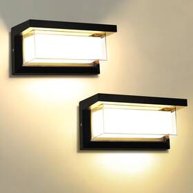 1285b Biritalo Led Porch Light 18w 3000k Modern Wall Lighting Outdoor 1800lm Warm Antirust Exte 1285b Biritalo Led Porch Light 18w 3000k Modern Wall Lighting Outdoor 1800lm Warm Antirust Exte
