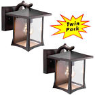 21-2127 Black Pack Outdoor - Exterior Twin Light Fixtures Patio Porch 21-2127 Black Pack Outdoor - Exterior Twin Light Fixtures Patio Porch