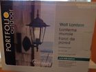 0206819 Black Wall Lantern Finish Matte Light Outdoor Portfoli 2
