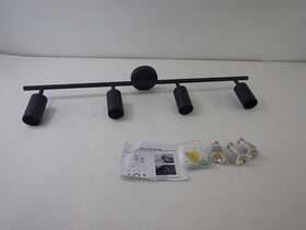 Bw1042 Bokt - 4-lights Led Track Lighting Kit Black Bw1042 Bokt - 4-lights Led Track Lighting Kit Black