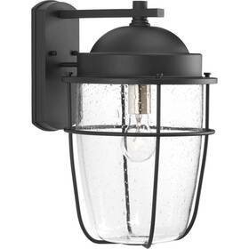 52233-bcsi Bowery Grove Amherst Ave Outdoor Wall Light Textured Black