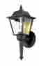 Bpl1611-blk Hampton Bay Black 1 Light Outdoor Wall Lantern 100w Lamp