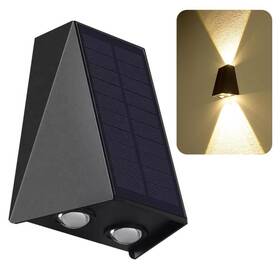 Bictb-258 Brighticonic Solar Powered Sconce Lights Outdoor Up Down Wall Mount Led Honeycomb Waterpr