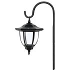 822-2814-2 Brinkmann Light Coach Metal Style Solar Led Hanging Black