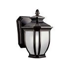 11001rz Bronze Light Outdoor Wall 1 Rubbed Salisbury Kichler Fluorescent