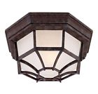 5-2067-72 Bronze Rustic House Lighting Savoy Light Ceiling Outdoor