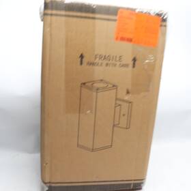 Ca2202-w C Cattleya Modern Rust-proof 2-light Outdoor Wall Sconces Matte Black