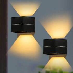 Hca2491-2w C Cattleya 3.75 Inch Black Dusk To Dawn Led Solar Outdoor Wall Lantern Sconce With Light Hca2491-2w C Cattleya 3.75 Inch Black Dusk To Dawn Led Solar Outdoor Wall Lantern Sconce With Light