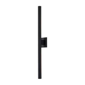 Hla2479-mw C Cattleya 32 Inch Black 2-light 30-watt Dimmable Led Outdoor Hardwired Wall With