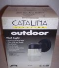 Ca09999578v062 Catalina Outdoor Wall Light Galvanized Black Steel Clear 022011400716