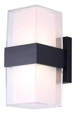 3000k-50 Canarm 062345510729 Axl Led Outdoor Up And Down Wall Light Black Finish Dimmable 3cct 3000k-50 Canarm 062345510729 Axl Led Outdoor Up And Down Wall Light Black Finish Dimmable 3cct