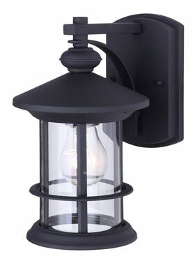 Mount-9.75 Canarm Inc Iol315bk Used Treehouse - 1 Light Outdoor Wall Inches Tall