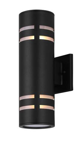 Iol256bk Canarm 1 Light Stainless Steel Outdoor Down - Black