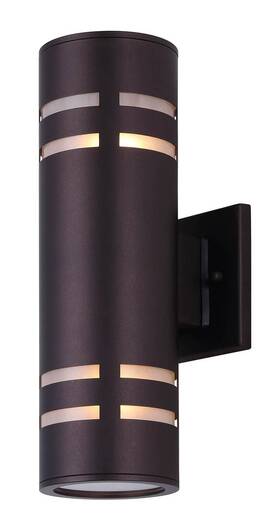 Iol256orb Canarm Tay 2-light Outdoor Wall Light Oil Rubbed Bronze Finish Up/down Fixture