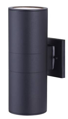Iol282bk Canarm Baylyn 2 Light Black Finish Outdoor Lantern