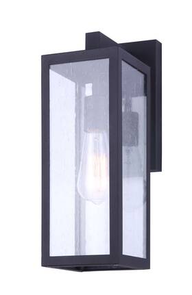 Iol456bk Canarm Iol456 Newport 15 Inch Tall Outdoor Wall Sconce - Black