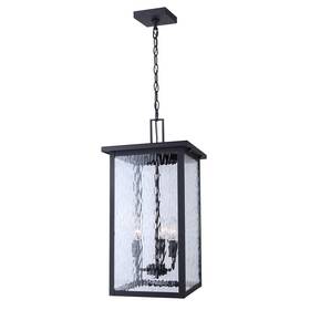 Iol707bk Canarm Shana 3 Light 11 Inch Outdoor Pendant Black -
