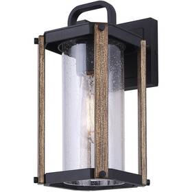 Iol697bkw Canarm Lighting Aki Outdoor Wall Light Black And Wood Iol697bkw Canarm Lighting Aki Outdoor Wall Light Black And Wood