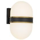 Cap-8504-mk-tg Crystorama Wall Mount Brian Patrick Flynn For Capsule 633779036439