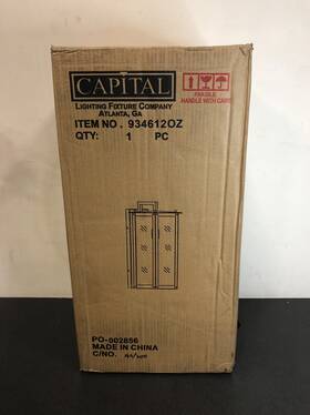 Capital Lighting 841740141314 Hunt 21 Inch Tall Outdoor Wall Sconce