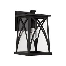 946511bk Capital Lighting 946511 Marshall 13 Inch Tall Outdoor Wall Sconce - Black