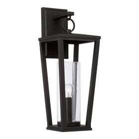 948112bk Capital Lighting 948112 Elliott 20 Inch Tall Wall Sconce - Black