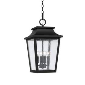 953344bk Capital Lighting 953344 Chandler 4 Light 12 Inch W Outdoor Pendant - Black 953344bk Capital Lighting 953344 Chandler 4 Light 12 Inch W Outdoor Pendant - Black