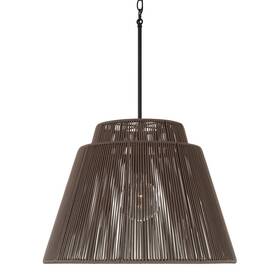 956311uk Capital Lighting 956311 Jasper 23 Inch W Outdoor Pendant - Umber / Black 956311uk Capital Lighting 956311 Jasper 23 Inch W Outdoor Pendant - Umber / Black