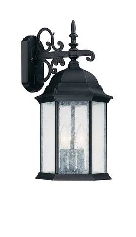 9834 Capital Lighting Main Street 3-light Outdoor Wall Sconce