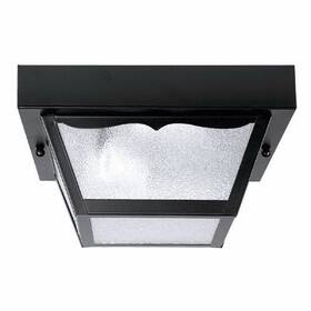 9939bk Capital Lighting Outdoor 2 Light 10 Inch Wide Flush Mount Ceiling Fixture