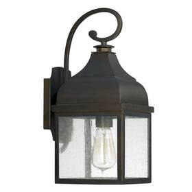 9641ob Capital Lighting Fixture Company 841224000199 Westridge Antique Glass Outdoor Wall Sconce 1-light 100
