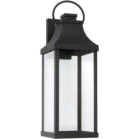 946431bk-gl Capital Lighting Fixtures Open Box Bradford Outdoor Wall Light Black