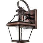 Car8406acfl Carleton Light Copper Quoizel Wall Outdoor Solid Patinaed