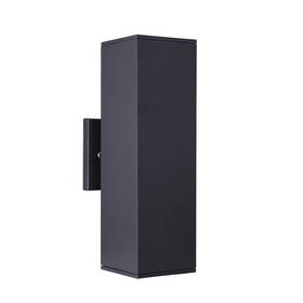 51697tz Cerdeco 13 Inch Black Square Modern Outdoor Wall Sconce E26 Socket Up Down Porch Light Ex 51697tz Cerdeco 13 Inch Black Square Modern Outdoor Wall Sconce E26 Socket Up Down Porch Light Ex