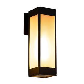 Tlb06l Cerdeco 13 Inch Modern Black Outdoor Wall Sconce E26 Aluminum Porch Light