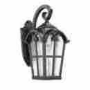 Ch22009bk15 Na Outdoor Lighting Fixture Porch Light Black Clear Glass Wall Transitional