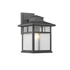 Ch22037bk14-od1 Breunor Chloe Lighting 14 H Outdoor Wall Sconce In Black Finish 091037951441