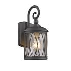 Ch22044bk13-od1 Dinadan Chloe Lighting 13 H Outdoor Wall Sconce In Black Finish 091037951526