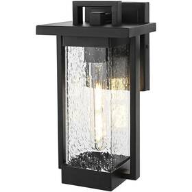Chandeliers4less 196683028841 Wall Sconce Light Fixture Outdoor Seedy Glass Exterior Porch Walkway Lantern 12 Inch